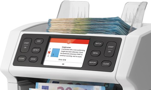 Safescan biljettelmachine 2850, met 3-voudige detectie-3