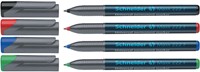 Schneider permanent marker Maxx 222, etui van 4 stuks in geassorteerde kleuren-2