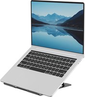 Fellowes Alumia draagbare laptopstandaard, zwart-3