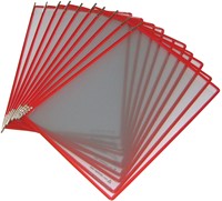 Tarifold tas t-display rood