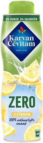 Karvan Cévitam siroop, fles van 60 cl, 0% suiker, citroen