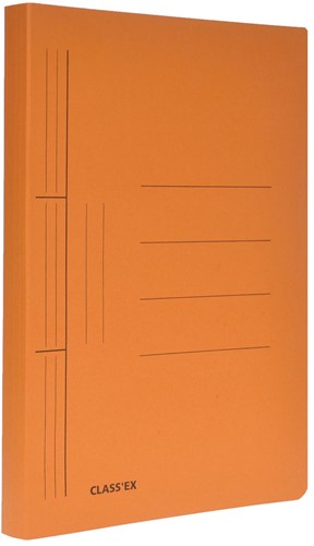 Class'ex hechtmap, ft 25 x 32 cm (voor ft A4), oranje