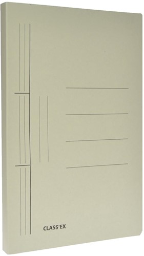 Class'ex hechtmap, ft 25 x 32 cm (voor ft A4), grijs