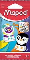 Maped gum Ergo Fun, blister met 2 stuks-2