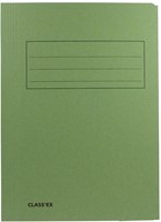 Class'ex dossiermap, 3 kleppen ft 23,7 x 32 cm (voor ft A4), groen