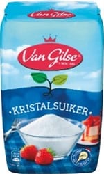 Van Gilse kristalsuiker, pak van 1 kg