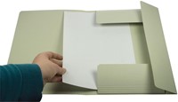 Class'ex dossiermap, 3 kleppen ft 23,7 x 32 cm (voor ft A4), grijs-2