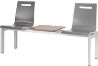 Wachtkamerbank Oscar 2-zits + tafelblad