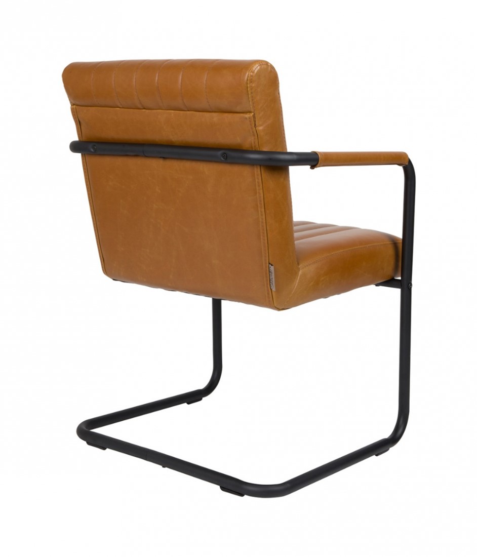 Ben depressief Prediken Ongemak De Dutchbone Stitched is een uitstekende stoel met comfortabele, gevoerde  zitting.