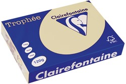 Clairefontaine Trophée Pastel, gekleurd papier, A4, 120 g, 250 vel, gems