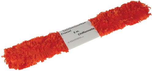 Bouhon froezelpapier oranje