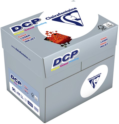 Laserpapier Clairefontaine DCP A4 90gr wit 500 vel-2