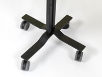 Smit Visual magnetisch whiteboard, verrijdbaar, gelakt staal, 120 x 150 cm-1