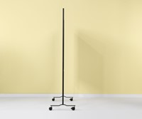 Smit Visual magnetisch whiteboard, verrijdbaar, gelakt staal, 120 x 150 cm-2