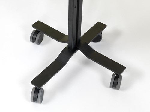 Smit Visual magnetisch whiteboard, verrijdbaar, gelakt staal, 120 x 75 cm-3