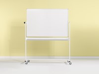 Smit Visual magnetisch whiteboard, emaille en aluminium, 120 x 150 cm-2