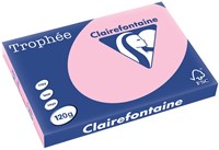 Clairefontaine Trophée Pastel, gekleurd papier, A3, 120 g, 250 vel, roze
