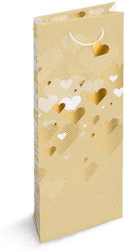 Geschenkzak Made In Heaven, voor fles, 9 x 36 x 13 cm