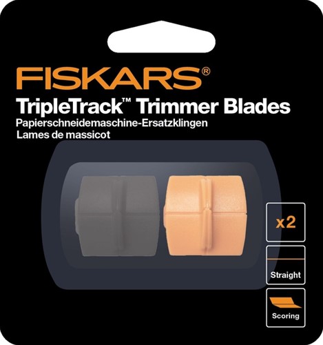 Reservemes Fiskars TripleTrack set à 2 stuks assorti