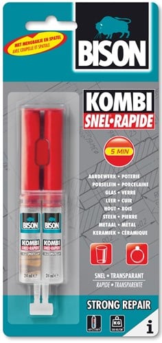 Bison kombi Snel 2-componentenlijm