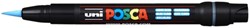 Paintmarker Uni POSCA PCF350 Brush 1-10mm lichtblauw