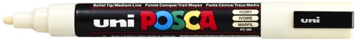 Paintmarker Uni POSCA PC5M medium ivoor