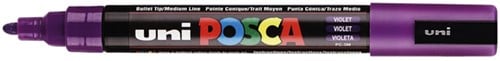 Verfstift Posca PC5M medium paars