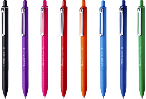 Balpen Pentel BX470 iZee medium blauw-3