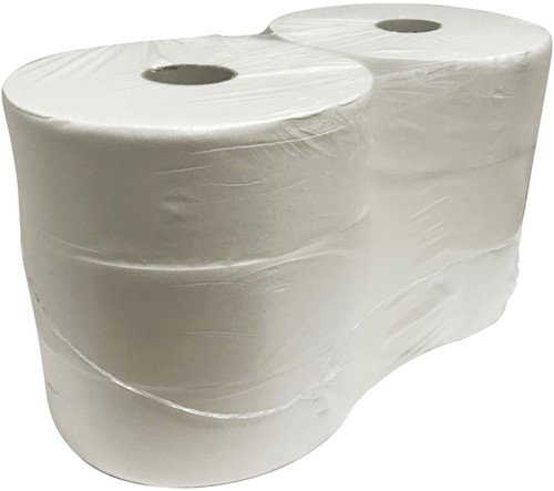 Toiletpapier Euro Products P4 jumbo groot 2-laags 380m wit 240038-3