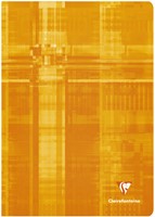 Schrift Clairefontaine A4 ruit 4x8mm 80 pagina's 90gr assorti-2