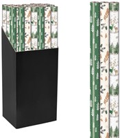 Geschenkpapier Kerst Luxe, 70 cm x 2 m, geassorteerde kleuren