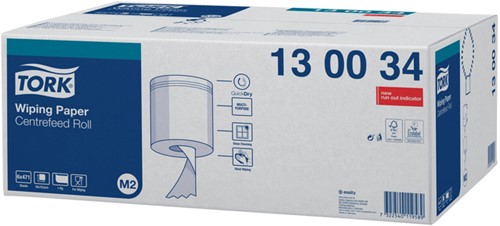 Poetspapier Tork M2 Premium 1-laags 165m wit 130034-3