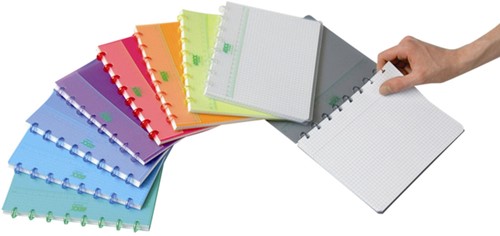 Schrift Adoc A5 ruit 4x8mm 144blz 90gr assorti