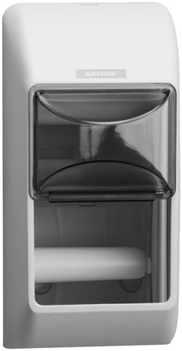 Toiletpapierdispenser Katrin duo wit 92384-3