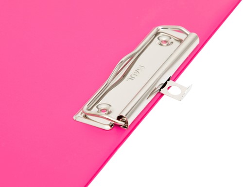 Klembord MAUL A4 staand PVC neon roze-2