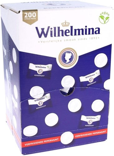 Pepermunt Wilhelmina doos 200 stuks