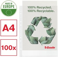 Showtas Esselte recycle PP A4 70µ 11-gaats transparant 100 stuks-5