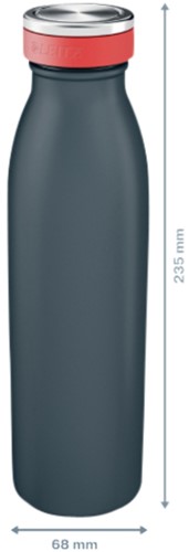 Drinkfles Leitz Cosy geïsoleerd fluweel grijs 500ml-3