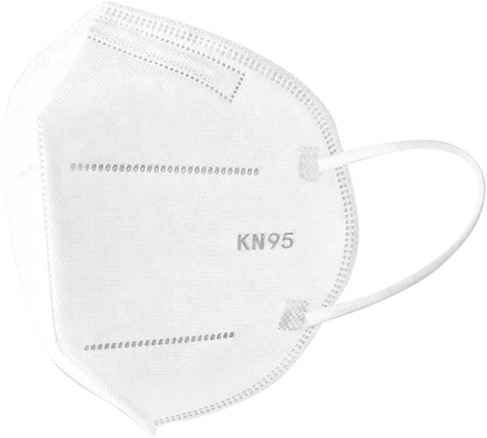 Mondkapje KN95 Type 3 FFP2 NR wit 1 Stuk