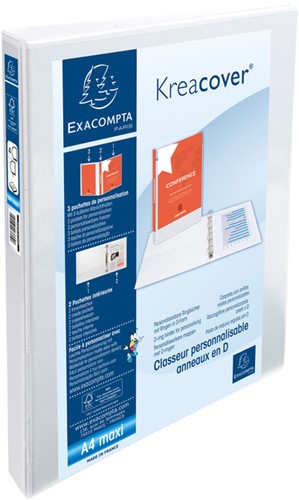 Ringmap PP Kreacover  A4+ 4D-R 16mm wit-2