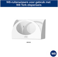Reinigingsdoek Tork W8 Premium 1-laags 40 vel geel 194650-2