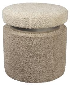 Poef Dutchbone Stool Sen beige