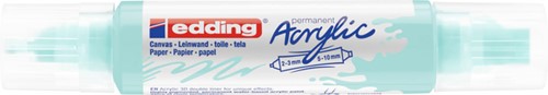 Acrylmarker edding e-5400 3D double liner pastel blauw-2