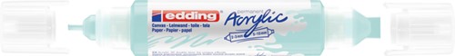 Acrylmarker edding e-5400 3D double liner pastel blauw