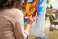 Acrylmarker edding e-5000 breed gentiaanblauw-2