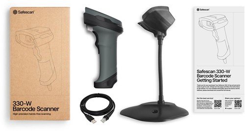 Safescan barcodescanner 330-W-3