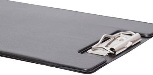 Klembordmap MAUL A5 staand met penlus zwart-2