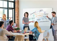 Whiteboard Nobo Impression Pro 40x71cm emaille-4