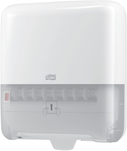 Handdoekroldispenser Tork H1 Elevation Matic wit 551000-2