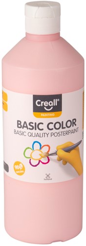 Plakkaatverf Creall basic pastel rood 500ml